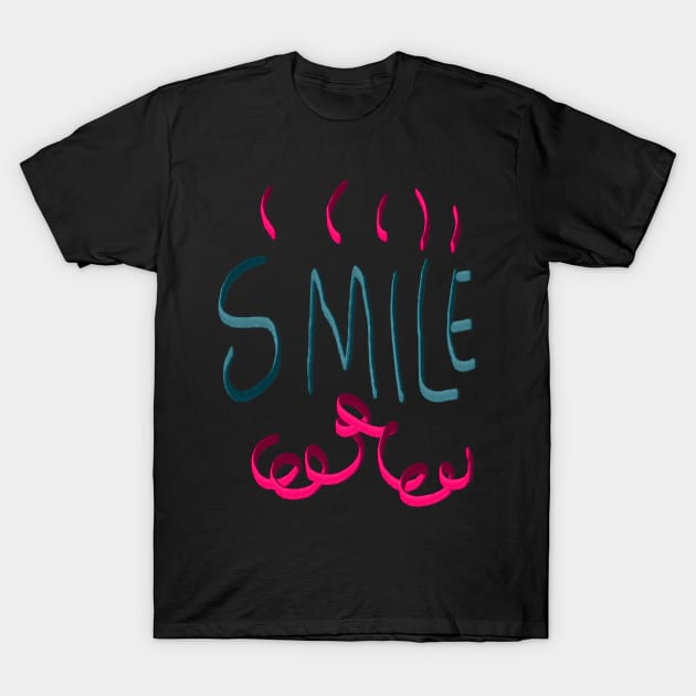 Smile T-Shirt by Fandie